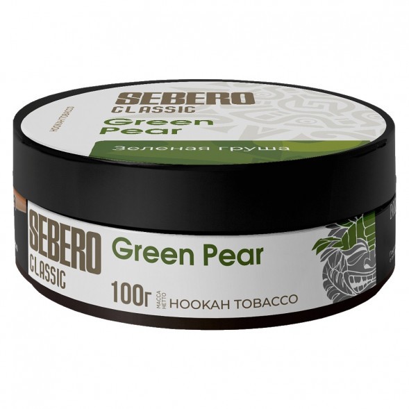 Табак Sebero - Green Pear (Зелёная Груша, 100 грамм) купить в Челябинске