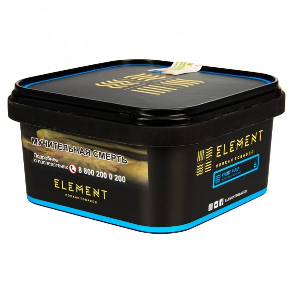 Табак Element Вода - Fruit Pulp NEW (Фруктовое Пюре, 200 грамм) купить в Челябинске