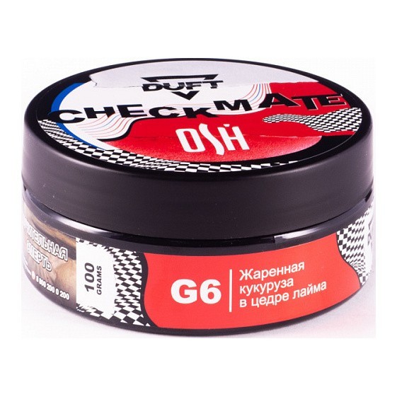 Табак Duft Checkmate - G6 Жареная Кукуруза (100 грамм) купить в Челябинске