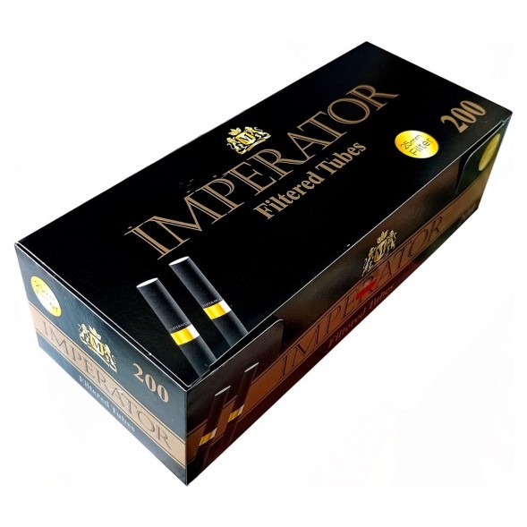 Гильзы сигаретные Imperator - Black Super Long Gold (84х25 мм, 200 шт.) купить в Челябинске