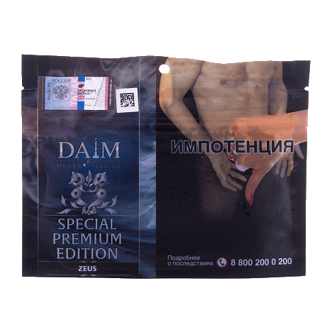 Табак Daim - SE Zeus (СЕ Зеус, 100 грамм) купить в Челябинске