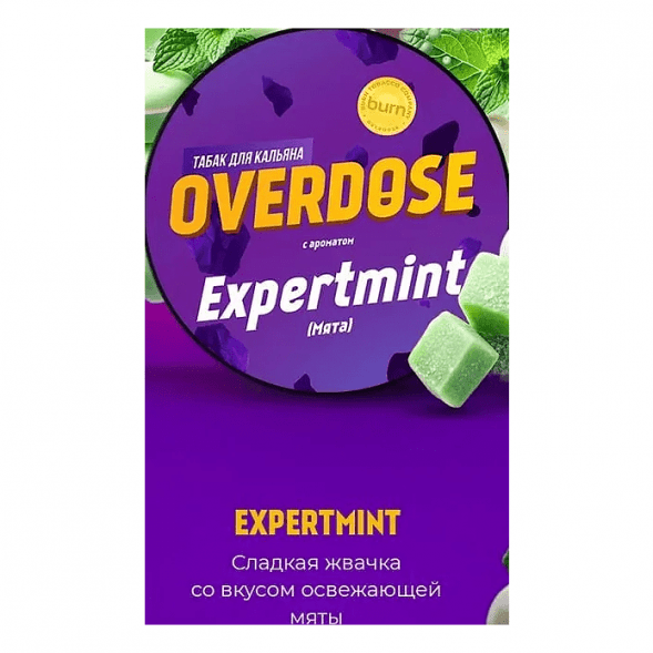 Табак Overdose - Expertmint (Мята, 100 грамм) купить в Челябинске