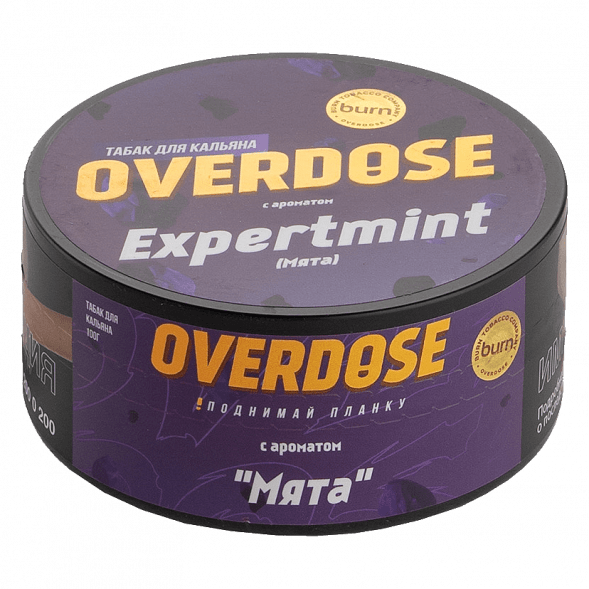 Табак Overdose - Expertmint (Мята, 100 грамм) купить в Челябинске