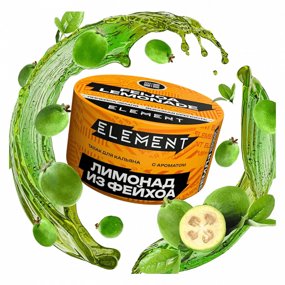 Табак Element Земля - Feijoa Lemonade NEW (Лимонад из Фейхоа, 25 грамм) купить в Челябинске