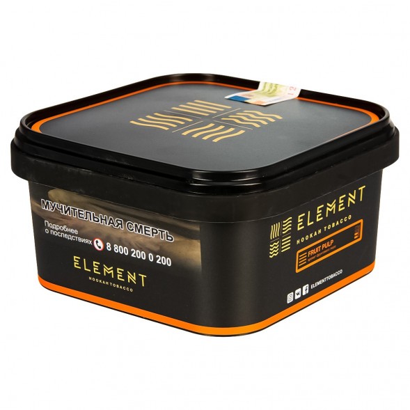 Табак Element Земля - Fruit Pulp NEW (Фруктовое Пюре, 200 грамм) купить в Челябинске