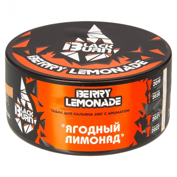 Табак BlackBurn - Berry Lemonade (Ягодный Лимонад, 100 грамм) купить в Челябинске