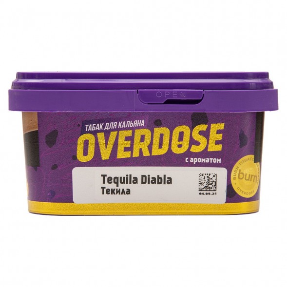 Табак Overdose - Tequila Diabla (Текила, 200 грамм) купить в Челябинске