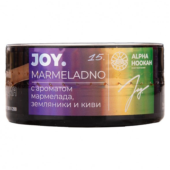 Табак Joy - Marmeladno (Мармелад, Земляника и Киви, 25 грамм) купить в Челябинске