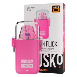 Электронная сигарета Brusko - Minican Flick (Розовый)