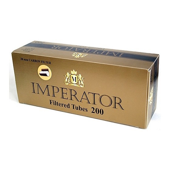 Гильзы сигаретные Imperator - Black Carbon (84х20 мм, 200 шт.) купить в Челябинске