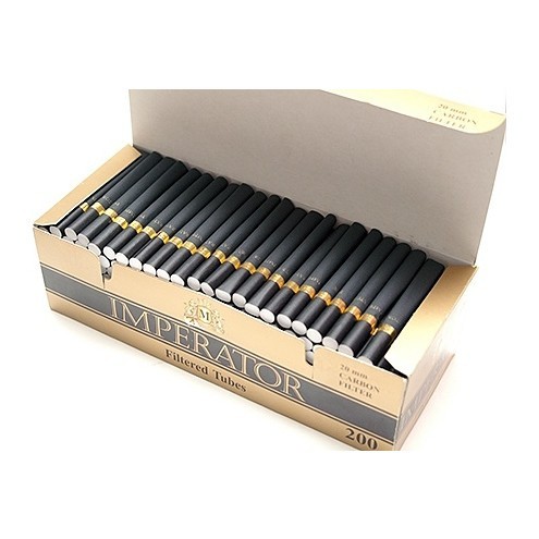 Гильзы сигаретные Imperator - Black Carbon (84х20 мм, 200 шт.) купить в Челябинске