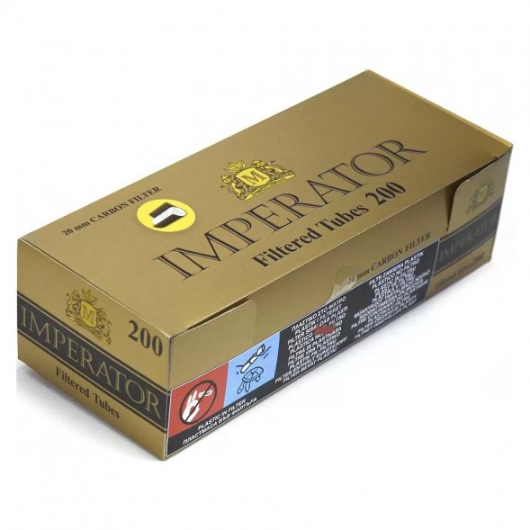 Гильзы сигаретные Imperator - Black Carbon (84х20 мм, 200 шт.) купить в Челябинске