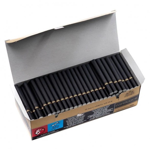 Гильзы сигаретные Imperator - Black Carbon (84х20 мм, 200 шт.) купить в Челябинске