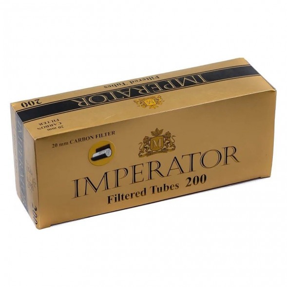 Гильзы сигаретные Imperator - Black Carbon (84х20 мм, 200 шт.) купить в Челябинске
