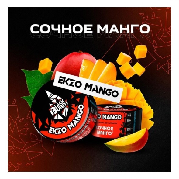 Табак BlackBurn - Ekzo Mango (Сочное Манго, 25 грамм) купить в Челябинске