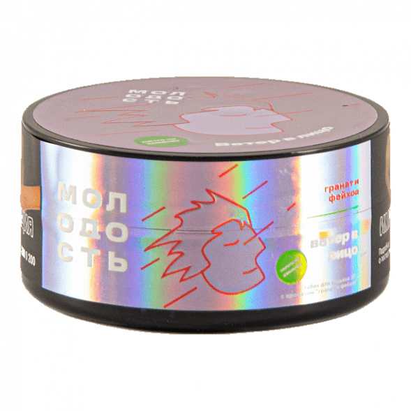 Табак Молодость - Ветер в Лицо (Гранат и Фейхоа, 25 грамм) купить в Челябинске