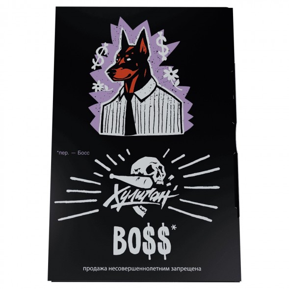 Табак Хулиган - BOSS (Цветочный Виски, 25 грамм) купить в Челябинске