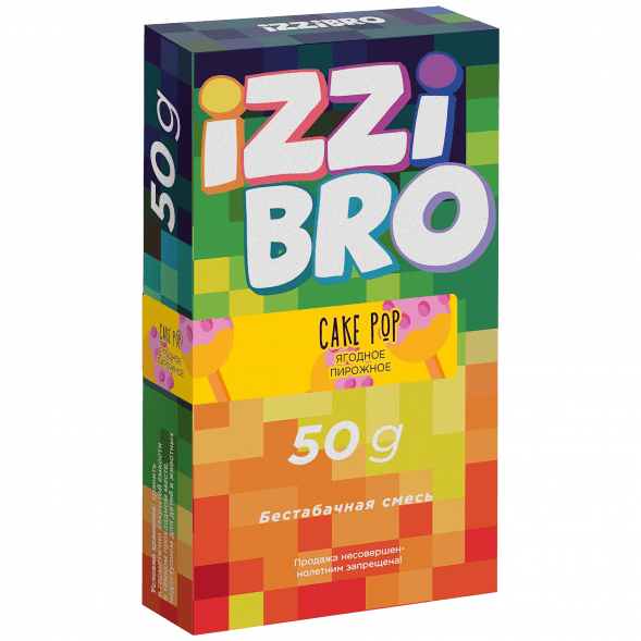 Смесь Izzi Bro - Cake Pop (Ягодное Пирожное, 50 грамм) купить в Челябинске
