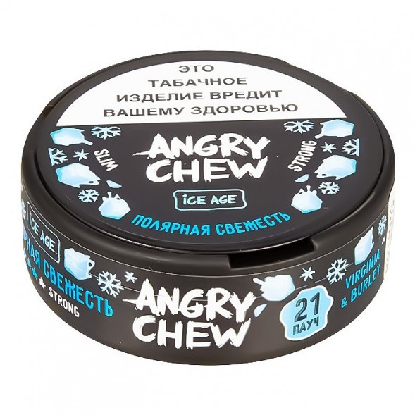 Табак жевательный Angry Chew Slim Strong - Полярная Свежесть (12 грамм) купить в Челябинске