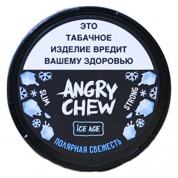 Табак жевательный Angry Chew Slim Strong - Полярная Свежесть (12 грамм) купить в Челябинске