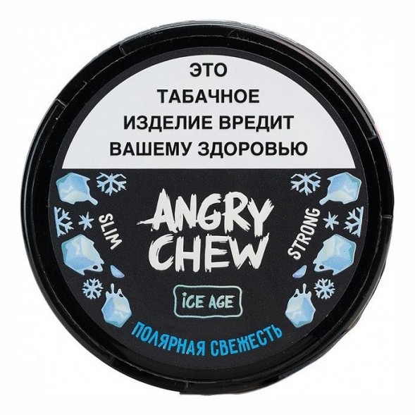 Табак жевательный Angry Chew Slim Strong - Полярная Свежесть (12 грамм) купить в Челябинске