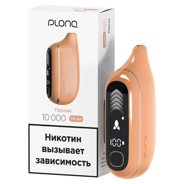PLONQ MAX PRO - Персик (10000 затяжек) купить в Челябинске
