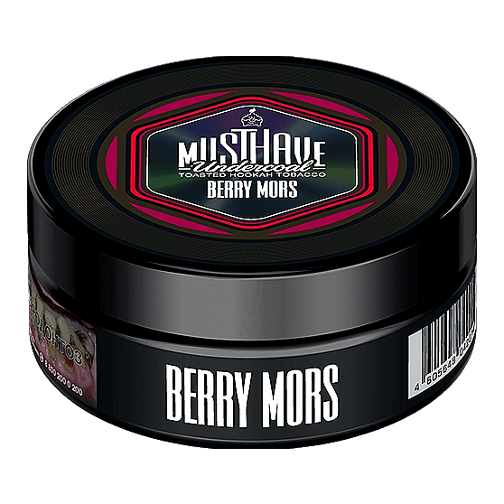 Табак Must Have - Berry Mors (Морс из Брусники, Черешни и Малины, 125 грамм) купить в Челябинске