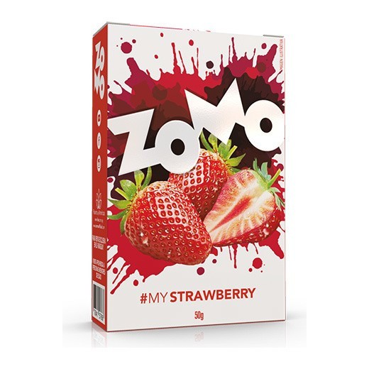 Табак Zomo - Strawmerry (Стромерри, 50 грамм) купить в Челябинске