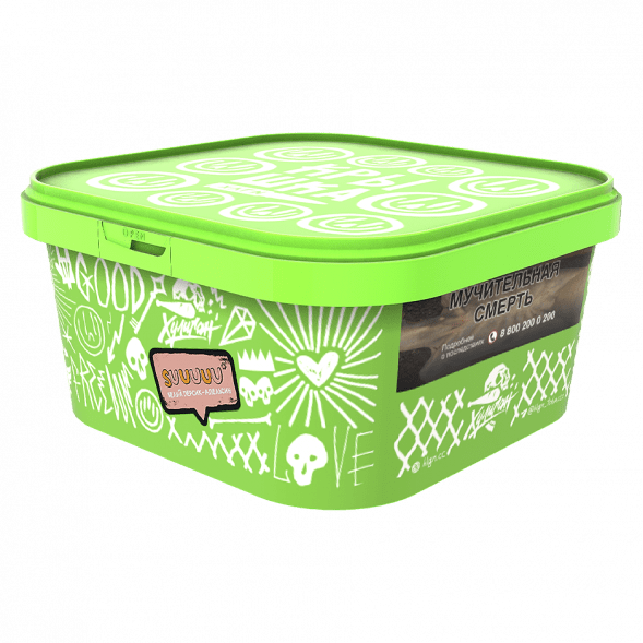 Табак Хулиган - Suuuuu (Белый Персик и Апельсин, 200 грамм) купить в Челябинске