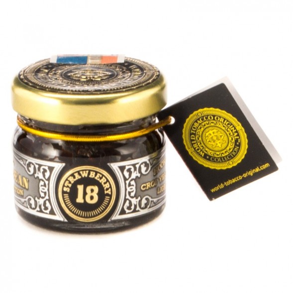 Табак WTO - Caribbean 18 Strawberry (Клубника, 20 г) купить в Челябинске