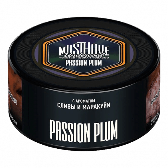 Табак Must Have - Passion Plum (Слива и Маракуйя, 125 грамм) купить в Челябинске
