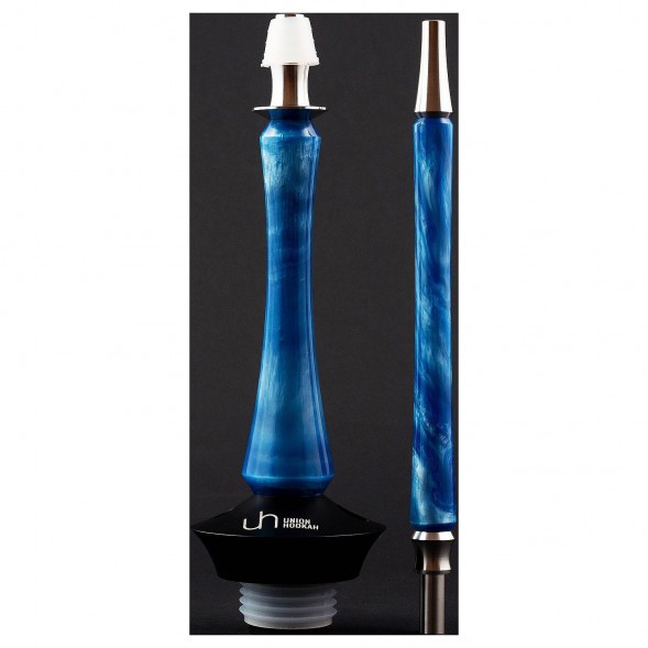 Кальян UNION - Sleek Акрил (Голубой, Без Колбы) купить в Челябинске