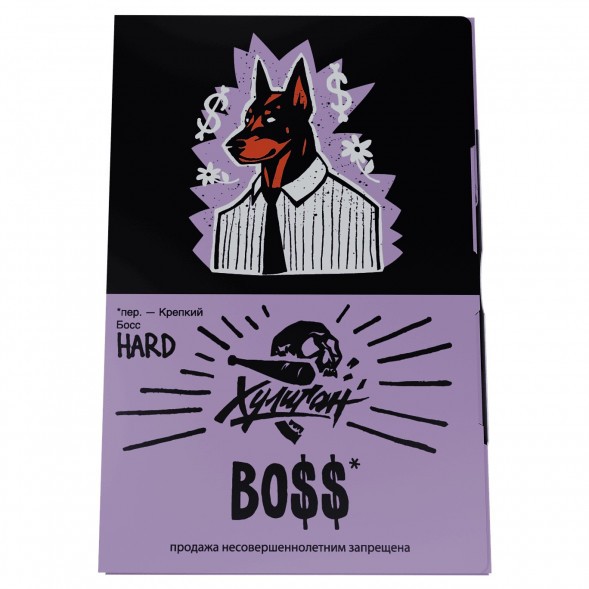 Табак Хулиган Hard - BOSS (Цветочный Виски, 25 грамм) купить в Челябинске