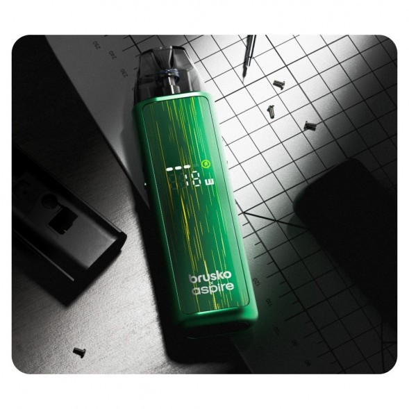 Электронная сигарета Brusko - Minican 6 (Металлик - Urban Grey) купить в Челябинске