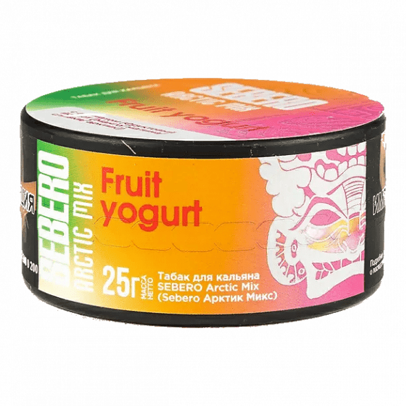 Табак Sebero Arctic Mix - Fruit Yogurt (Фруктовый Йогурт, 25 грамм) купить в Челябинске
