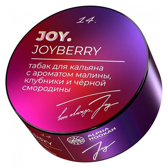 Табак Joy - Joyberry (Малина, Клубника и Чёрная Смородина, 25 грамм) купить в Челябинске