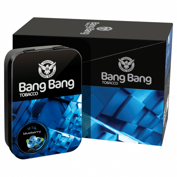 Табак Bang Bang - Черника (Blueberry, 100 грамм) купить в Челябинске