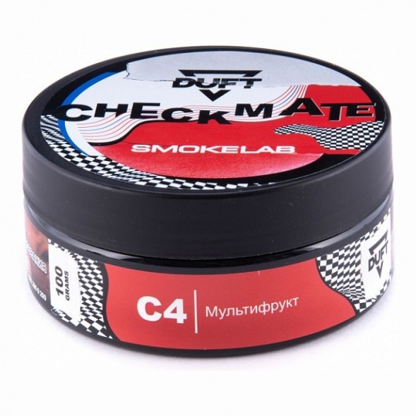 Табак Duft Checkmate - C4 Мультифрукт (100 грамм) купить в Челябинске