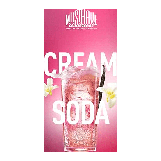 Табак Must Have - Cream Soda (Сливочный Напиток, 25 грамм) купить в Челябинске