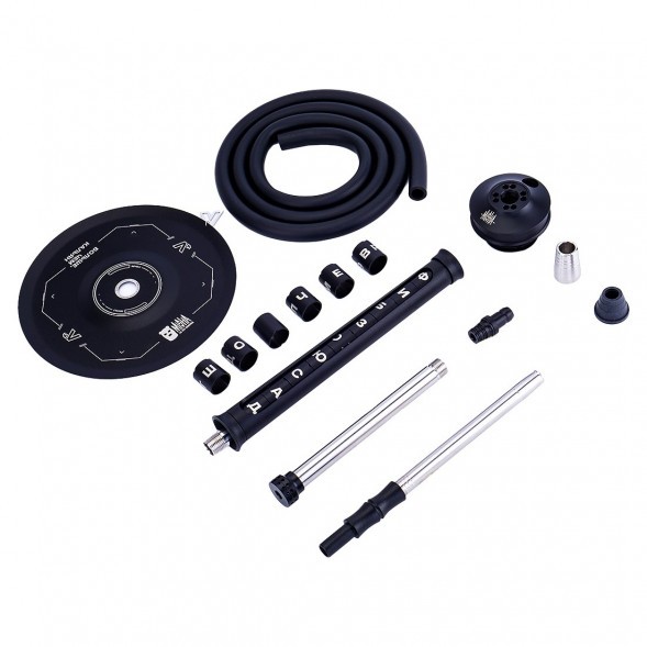 Кальян MISHA Rebel - Revolt Hero БЧК (Чёрный Белый, Без Колбы) купить в Челябинске