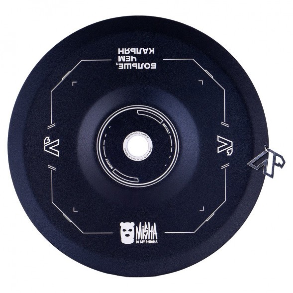 Кальян MISHA Rebel - Revolt Hero БЧК (Чёрный Белый, Без Колбы) купить в Челябинске