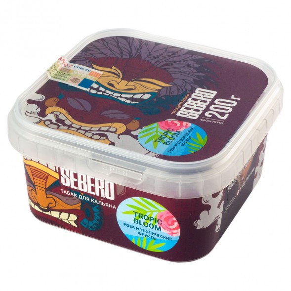 Табак Sebero - Tropic Bloom (Роза и Тропические Фрукты, 200 грамм) купить в Челябинске