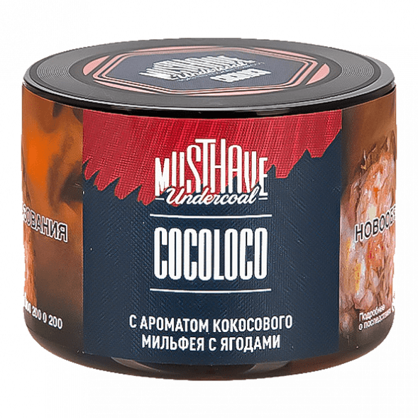 Табак Must Have - Cocoloco (Кокосовый Мильфей с Ягодами, 40 грамм) купить в Челябинске