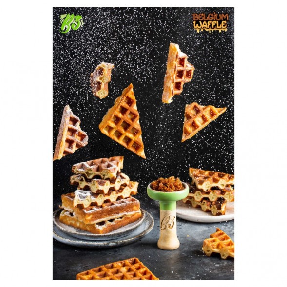 Табак B3 - Belgium Waffle (Бельгийские Вафли, 50 грамм) купить в Челябинске
