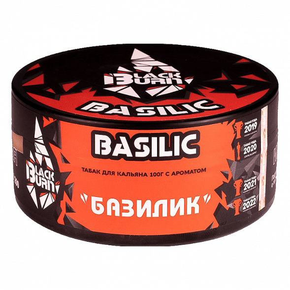 Табак BlackBurn - Basilic (Базилик, 100 грамм) купить в Челябинске