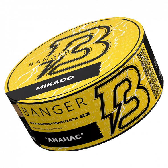 Табак Banger - Mikado (Ананас, 100 грамм) купить в Челябинске