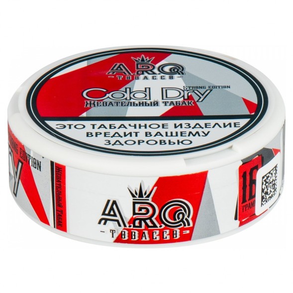 Табак жевательный ARQ Tobacco - Cold Dry (16 грамм) купить в Челябинске