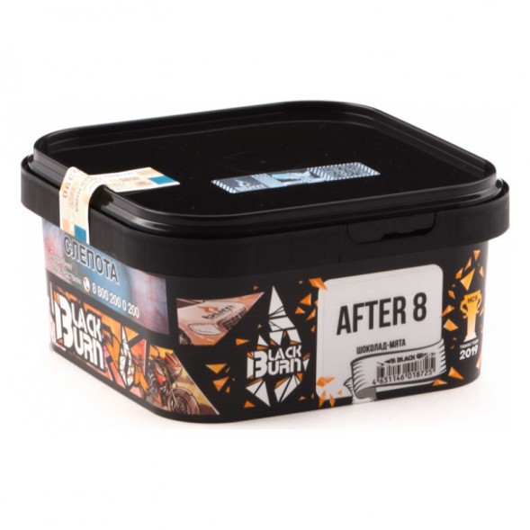 Табак BlackBurn - After 8 (Шоколад Мята, 200 грамм) купить в Челябинске