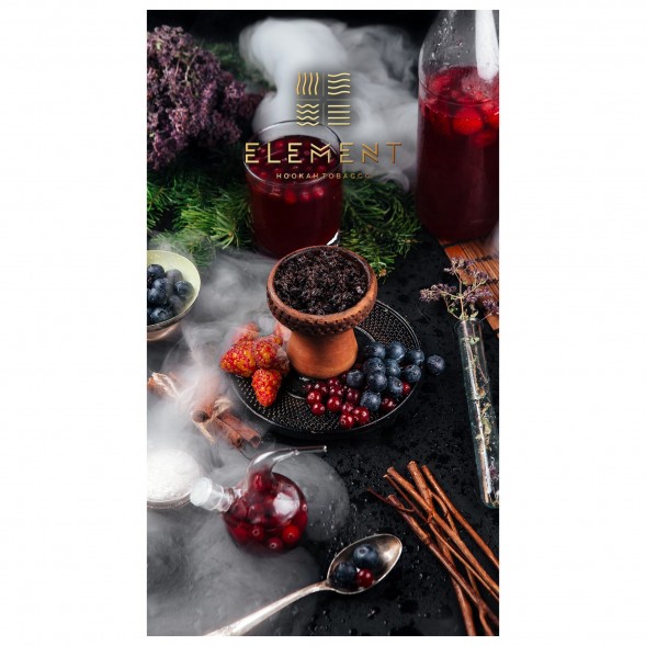 Табак Element Вода - Wildberry Mors (Ягодный морс, 100 грамм) купить в Челябинске