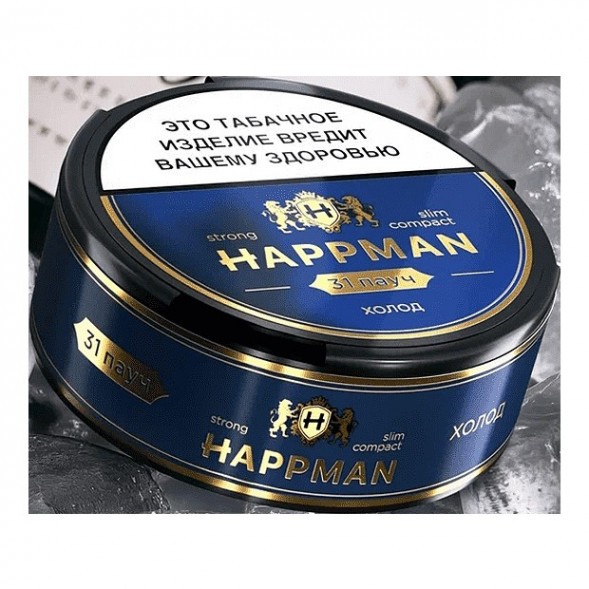Табак жевательный HAPPMAN - Холод купить в Челябинске